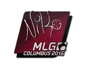 Sticker | NiKo | MLG Columbus 2016 image