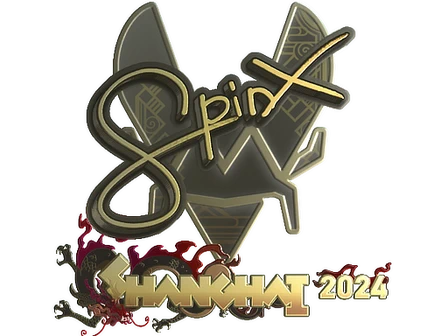 Sticker | Spinx (Gold) | Shanghai 2024 image