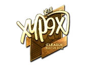 Sticker | Xyp9x (Gold) | Boston 2018 image