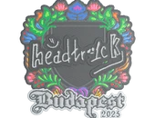 Sticker | headtr1ck (Embroidered) | Budapest 2025 image
