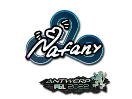 Sticker | nafany (Glitter) | Antwerp 2022 image