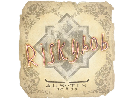 Sticker | riskyb0b | Austin 2025 image