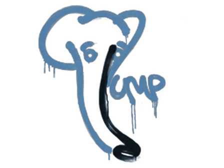 Sealed Graffiti | Recoil UMP-45 (Monarch Blue) image