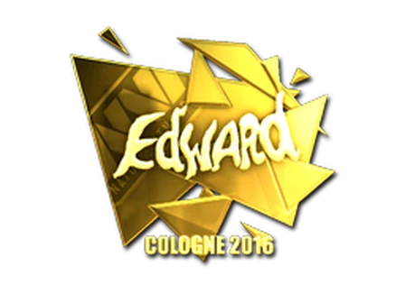 Sticker | Edward (Gold) | Cologne 2016 image