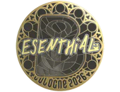 Sticker | esenthial (Gold) | Cologne 2026 image