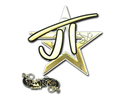 Sticker | JT (Gold) | Paris 2023 image