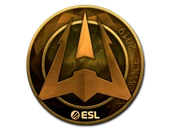 Sticker | Avangar (Gold) | Katowice 2019 image