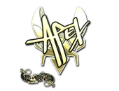 Sticker | apEX (Gold) | Paris 2023 image