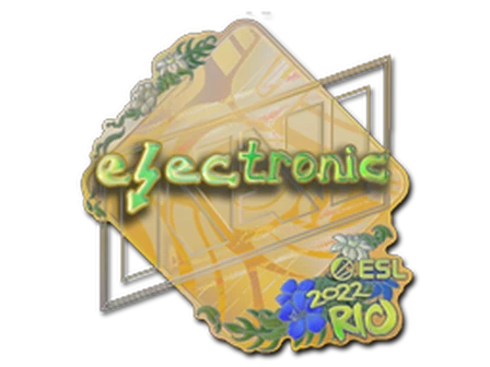 Sticker | electronic (Holo) | Rio 2022 image
