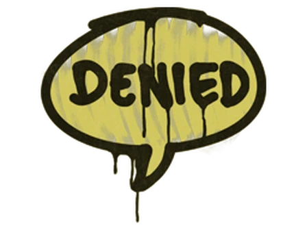 Sealed Graffiti | Denied (Tracer Yellow) image