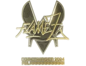 Sticker | FlameZ (Gold) | Copenhagen 2024 image