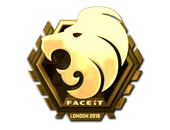 Sticker | North (Gold) | London 2018 image
