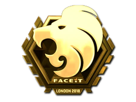 Sticker | North (Gold) | London 2018 image