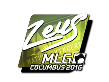Sticker | Zeus (Foil) | MLG Columbus 2016 image
