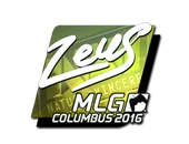 Sticker | Zeus (Foil) | MLG Columbus 2016 image