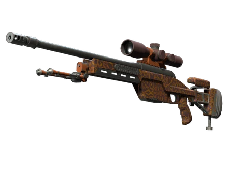 SSG 08 | Orange Filigree image