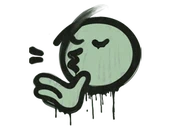 Sealed Graffiti | Chef Kiss (Cash Green) image