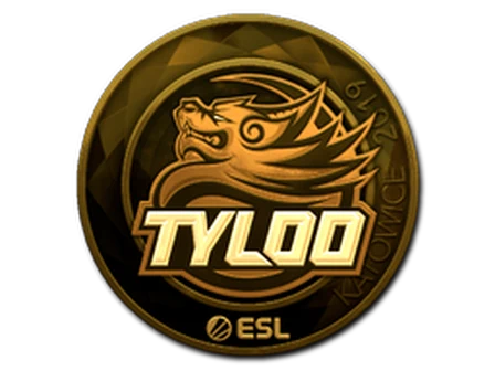 Sticker | Tyloo (Gold) | Katowice 2019 image