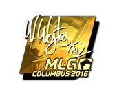 Sticker | TaZ (Gold) | MLG Columbus 2016 image