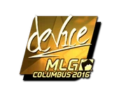 Sticker | device (Gold) | MLG Columbus 2016 image
