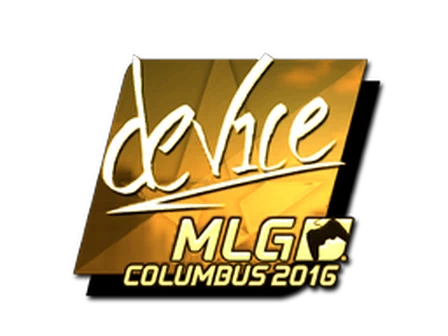 Sticker | device (Gold) | MLG Columbus 2016 image