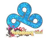 Sticker | Cloud9 (Glitter) | Shanghai 2024 image