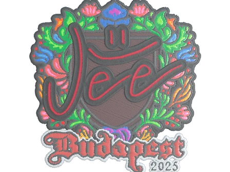 Sticker | Jee (Embroidered) | Budapest 2025 image