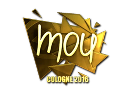 Sticker | mou (Gold) | Cologne 2016 image