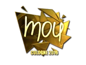 Sticker | mou (Gold) | Cologne 2016 image