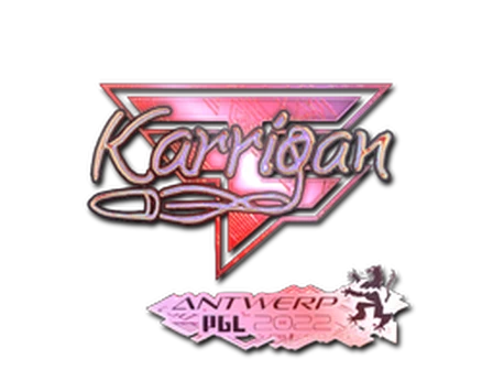 Sticker | karrigan (Holo) | Antwerp 2022 image