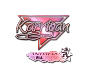 Sticker | karrigan (Holo) | Antwerp 2022 image