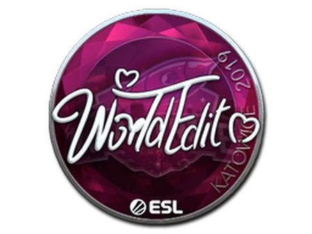 Sticker | WorldEdit (Foil) | Katowice 2019 image