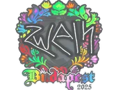 Sticker | zweih (Holo) | Budapest 2025 image