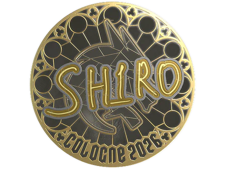 Sticker | sh1ro (Gold) | Cologne 2026 image