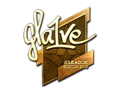 Sticker | gla1ve (Gold) | Boston 2018 image