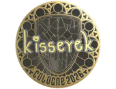 Sticker | kisserek (Gold) | Cologne 2026 image