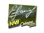 Sticker | flamie (Foil) | Cologne 2015 image