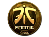 Sticker | Fnatic (Gold) | Katowice 2019 image