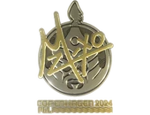 Sticker | mzinho (Gold) | Copenhagen 2024 image