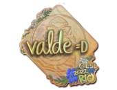 Sticker | v4lde (Holo) | Rio 2022 image