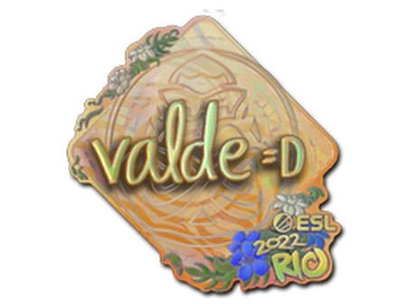 Sticker | v4lde (Holo) | Rio 2022 image