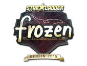 Sticker | frozen (Gold) | Berlin 2019 image