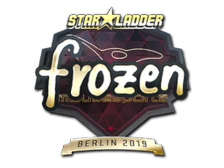 Sticker | frozen (Gold) | Berlin 2019 image