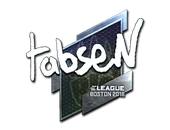 Sticker | tabseN (Foil) | Boston 2018 image