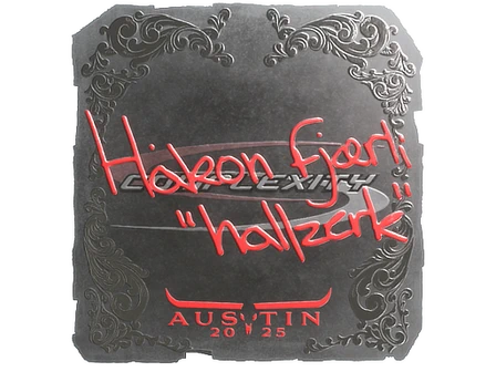 Sticker | hallzerk (Foil) | Austin 2025 image