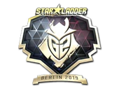 Sticker | G2 Esports (Gold) | Berlin 2019 image