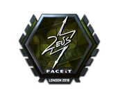 Sticker | Zeus (Foil) | London 2018 image