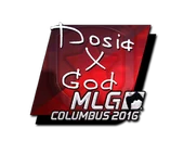 Sticker | Dosia (Foil) | MLG Columbus 2016 image