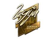 Sticker | LEGIJA (Gold) | Boston 2018 image