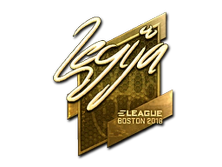 Sticker | LEGIJA (Gold) | Boston 2018 image